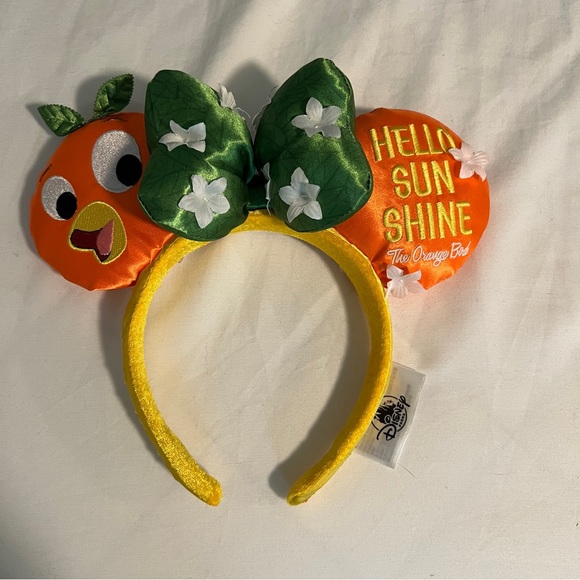 Disney Accessories - Disney Parks Orange 🍊 Bird Mickey ears